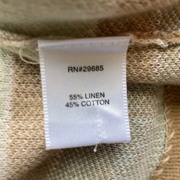 ✨Pendleton Linen Cotton Southwestern Cardigan✨ - Picture 5 of 6